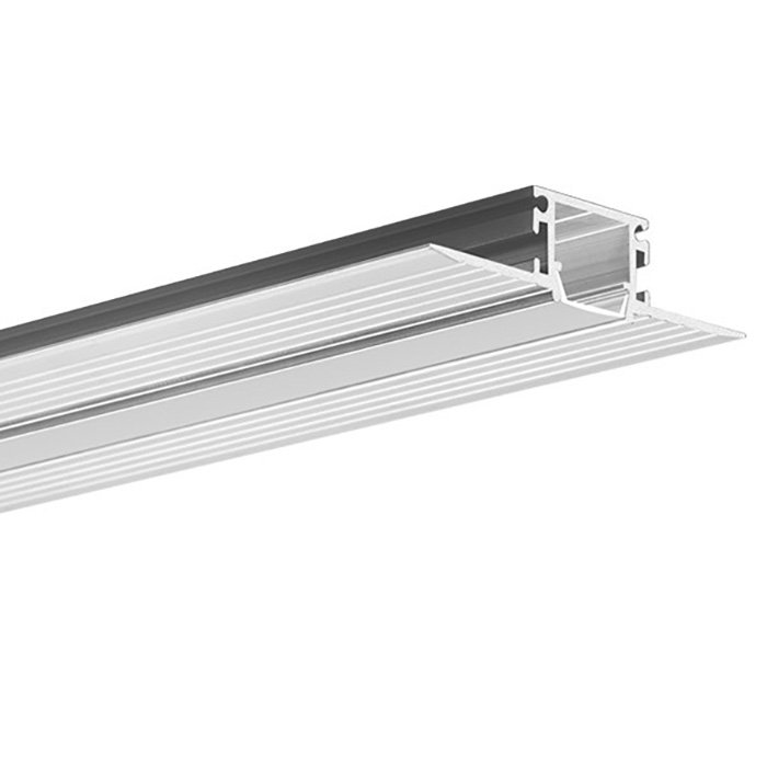 LED hliníkový profil KLUŚ KOZMA neanodizovaná 2m