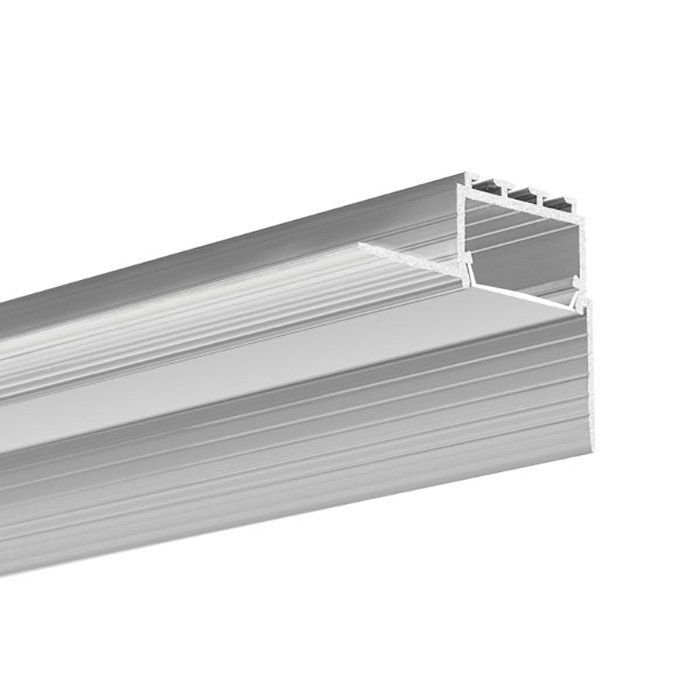 LED hliníkový profil KLUŚ KOZUS-CR neanodizovaný 2m