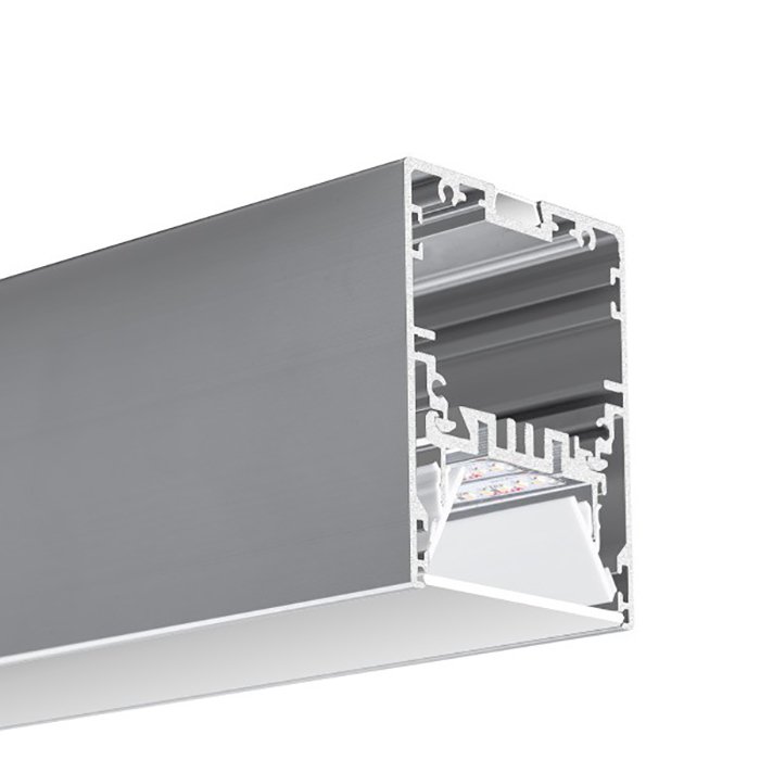 LED hliníkový profil KLUŚ MOD-50 stříbrná anoda 3m