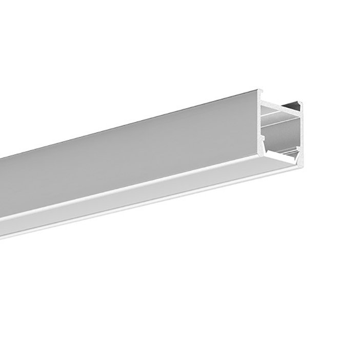 LED hliníkový profil KLUŚ PDS-H stříbrná anoda 2m
