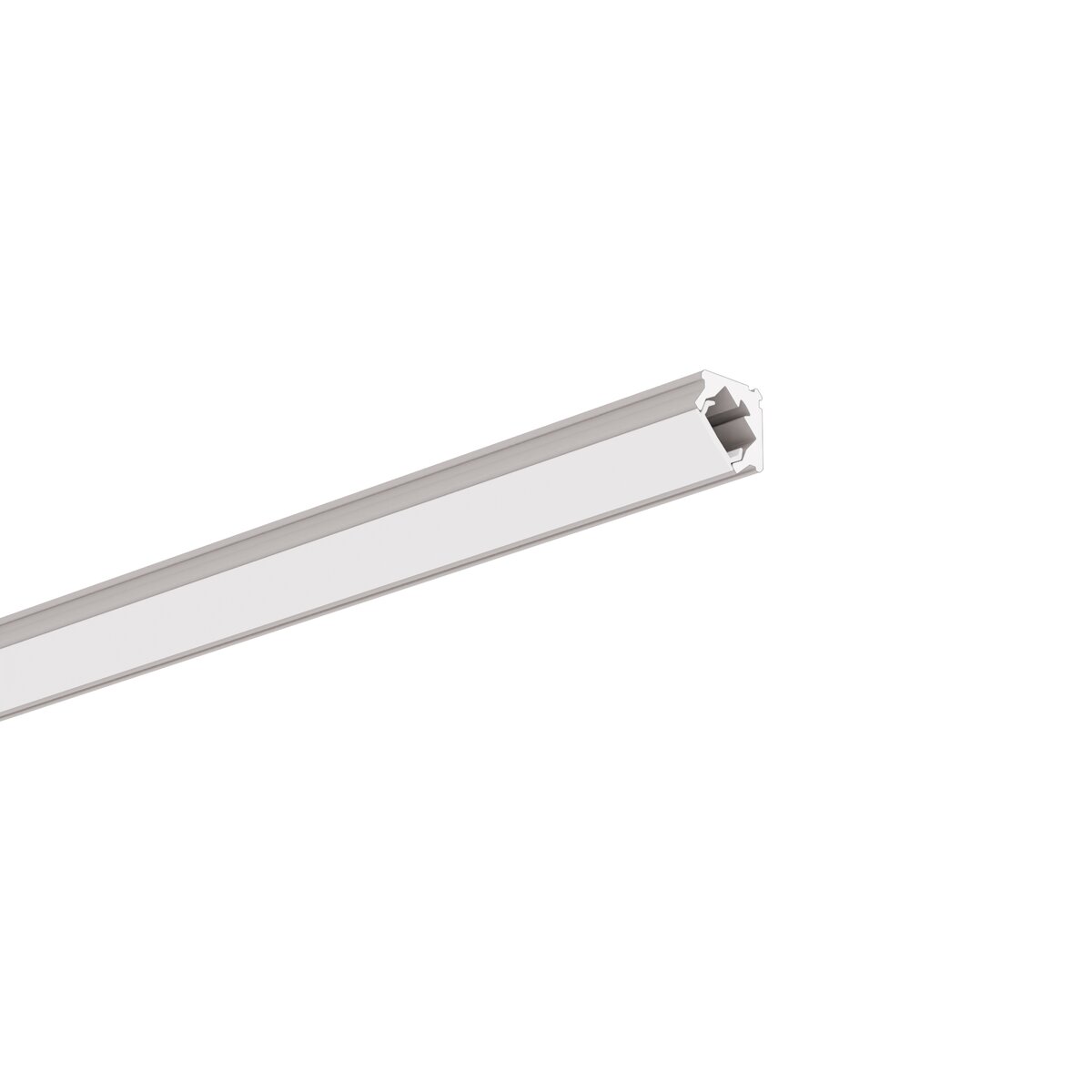 LED hliníkový profil KLUŚ PIKO-45  anoda stříbrná 3m