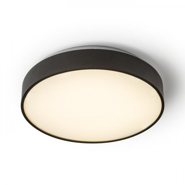 MENSA R 40 stropní matná černá 230V LED 28W 3000K - RED - DESIGN RENDL