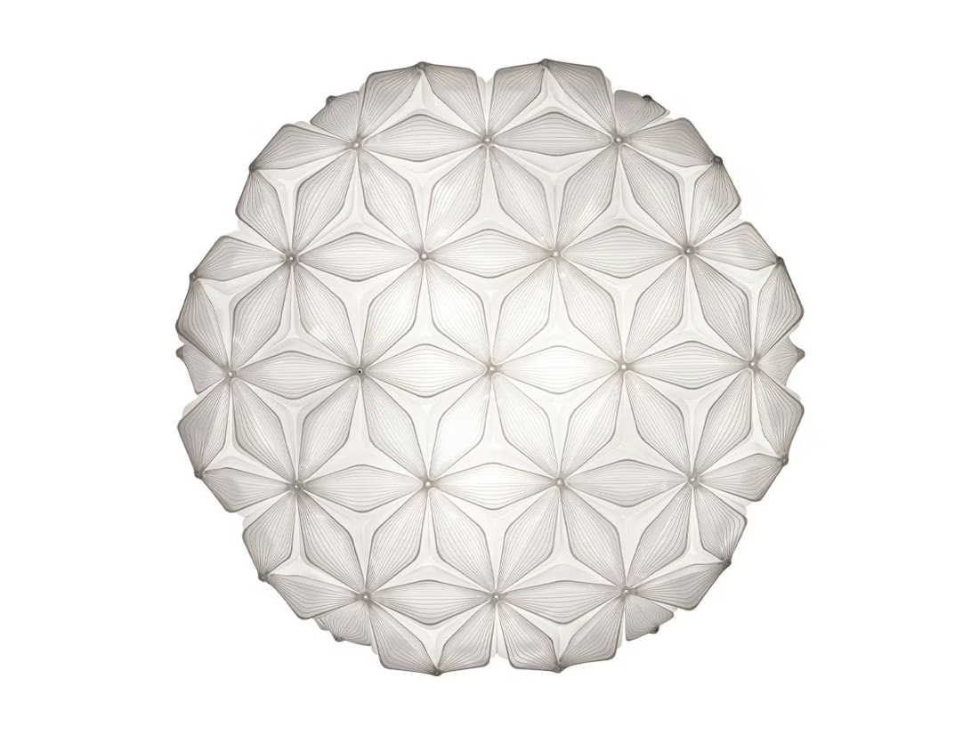 Levně Slamp Stropní/nástěnné svítidlo C'EST LA VIE LARGE, pr. 71cm, 3xE27 Barva: Bílá