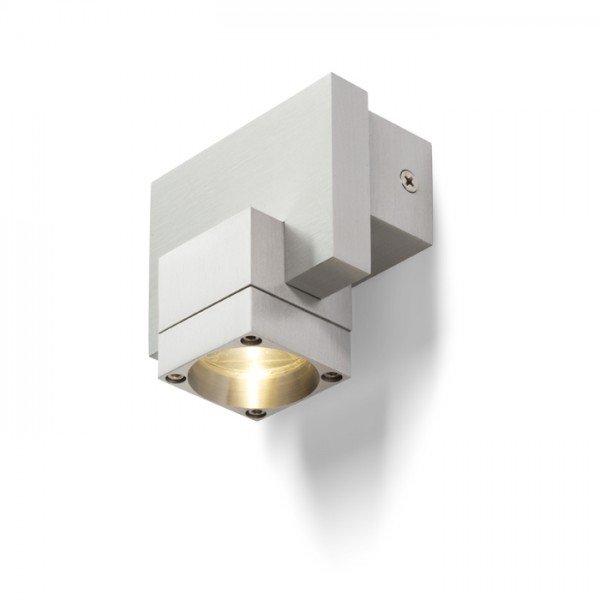 CASSO UP nástěnná hliník 230V/350mA LED 1W 3000K - RED - DESIGN RENDL