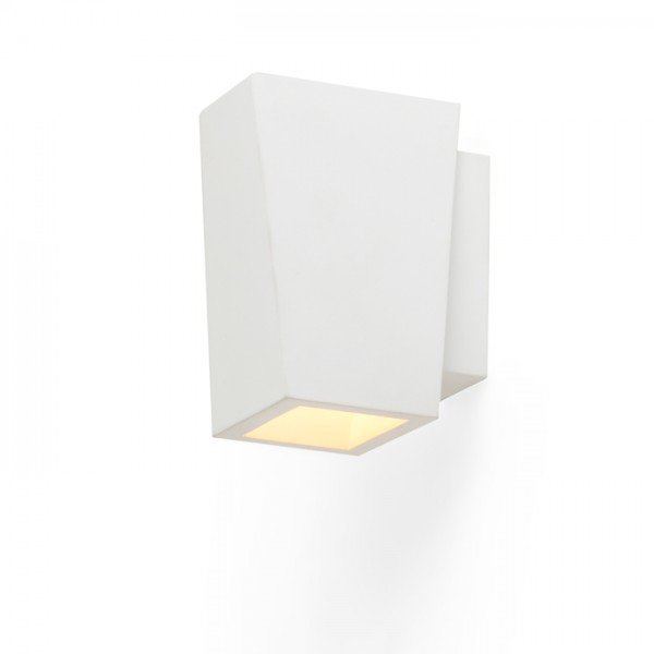 KUBIS nástěnná sádrová 230V G9 40W - RED - DESIGN RENDL