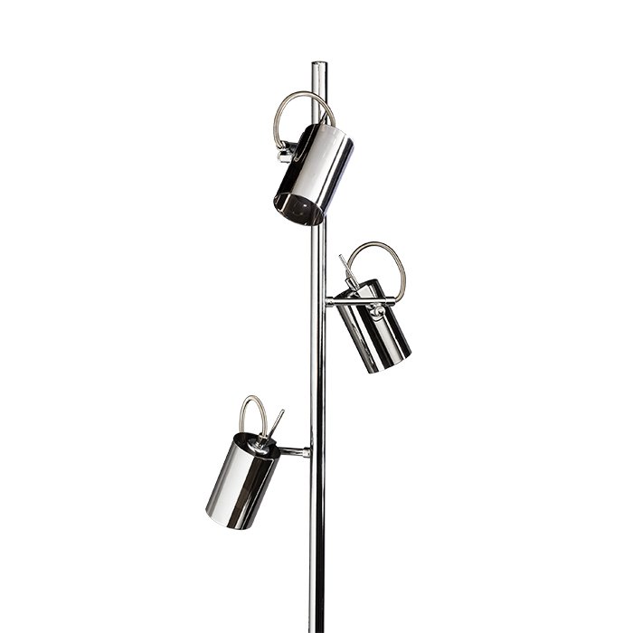 BUGSY stojanová chromované sklo 230V GU10 3x50W - RED - DESIGN RENDL