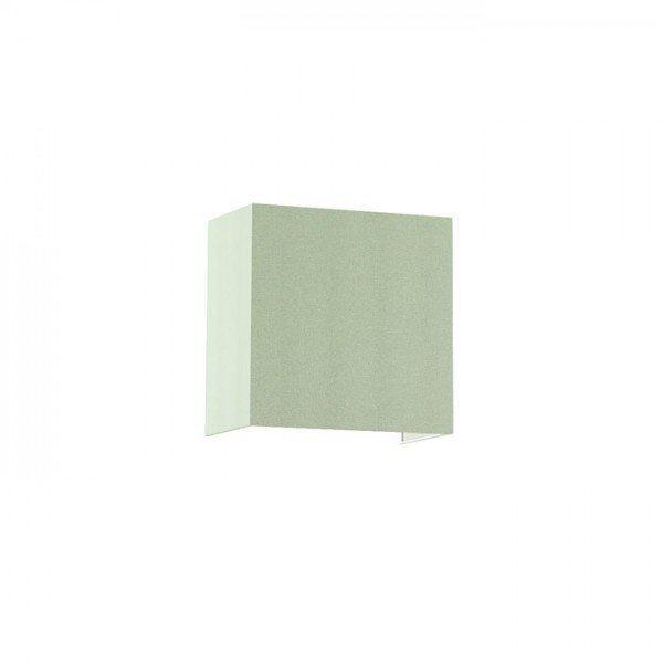 LOPE W 25/14 nástěnná Chintz mátová / stříbrná fólie 230V E27 28W - RED - DESIGN RENDL