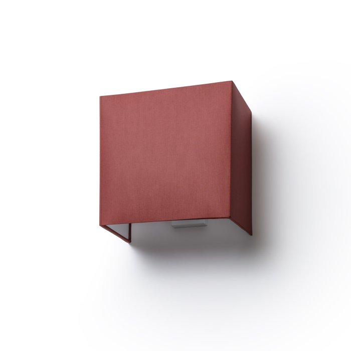 LOPE W 25/14 nástěnná Chintz terakota 230V E27 28W - RED - DESIGN RENDL