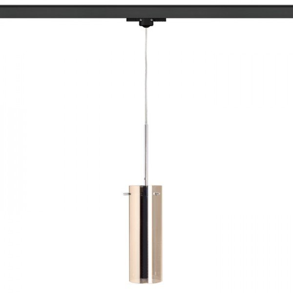 SANSSOUCI pro tříokr. lištu měděné sklo 230V E27 42W - RED - DESIGN RENDL