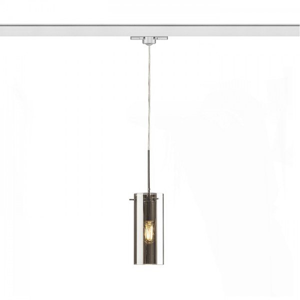 SANSSOUCI pro tříokr. lištu chromované sklo 230V E27 42W - RED - DESIGN RENDL