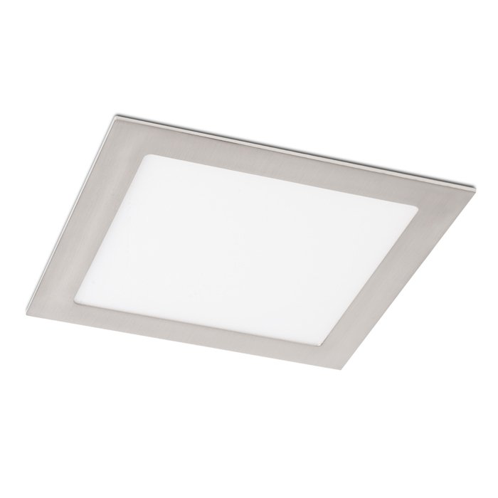 SLENDER SQ 22 zápustná matný nikl 230V LED 18W 3000K - RED - DESIGN RENDL