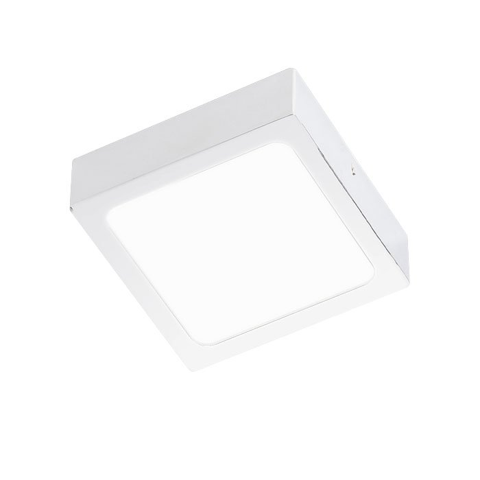 SLENDER SLIM SQ 9 přisazená chrom 230V LED 8W 3000K - RED - DESIGN RENDL