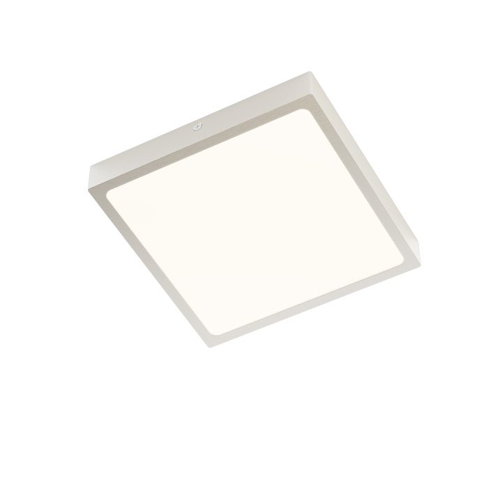 SLENDER SLIM SQ 17 přisazená matný nikl 230V LED 24W 3000K - RED - DESIGN RENDL