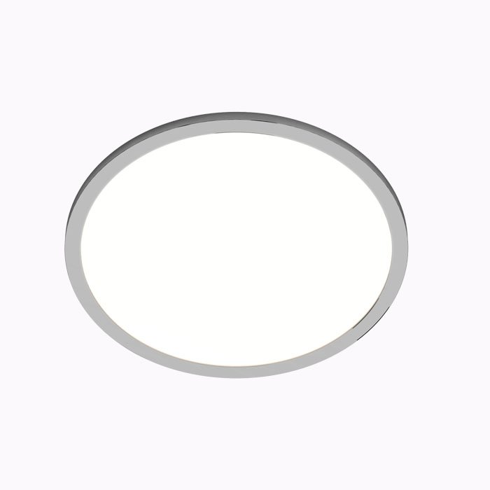SLENDER SLIM R 17 zápustná černý chrom 230V LED 24W 3000K - RED - DESIGN RENDL