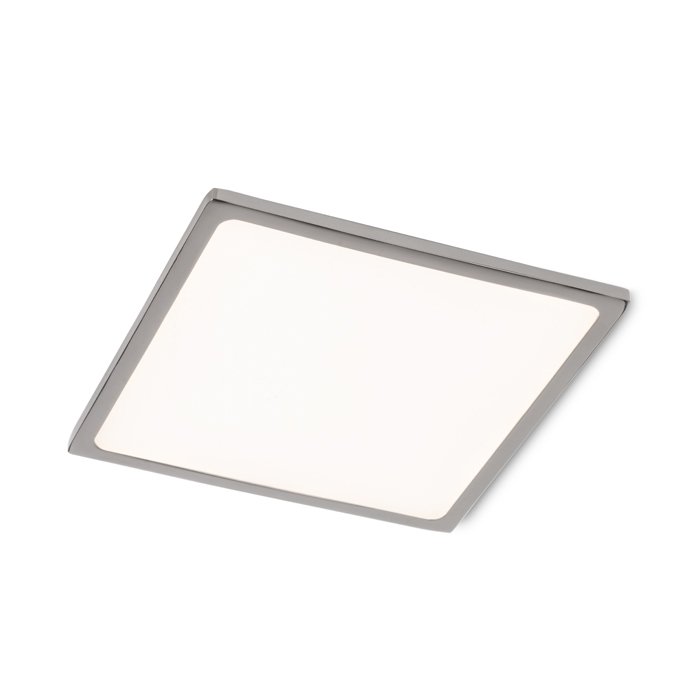 SLENDER SLIM SQ 17 zápustná černý chrom 230V LED 24W 3000K - RED - DESIGN RENDL