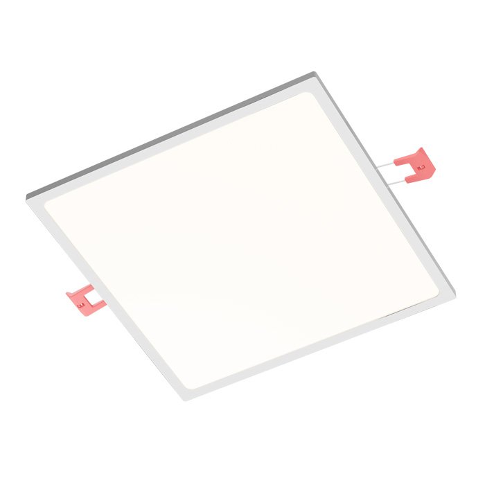 SLENDER SLIM SQ 22 zápustná chrom 230V LED 30W 3000K - RED - DESIGN RENDL