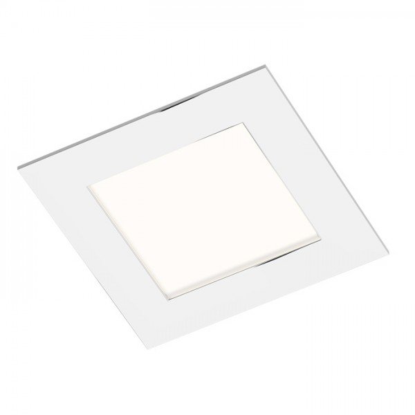 SLENDER SQ 8 zápustná chrom 230V LED 3W 3000K - RED - DESIGN RENDL