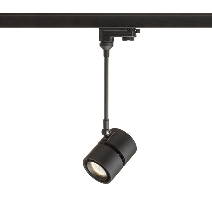INDY 210 pro tříokr. lištu černá 230V LED 10W 38° 3000K - RED - DESIGN RENDL