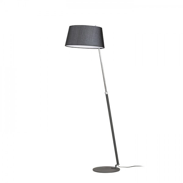 RED - DESIGN RENDL Stojanová lampa RITZY černá chrom 230V E27 42W - RED - DESIGN