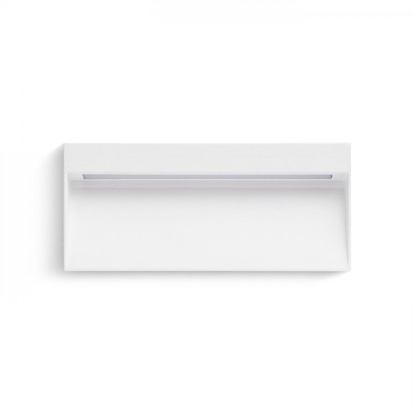 AQILA RC nástěnná bílá 230V LED 6W IP54 3000K - RED - DESIGN RENDL