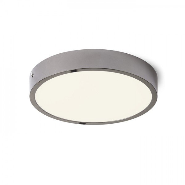 HUE R 22 stropní černý chrom 230V LED 24W 3000K - RED - DESIGN RENDL