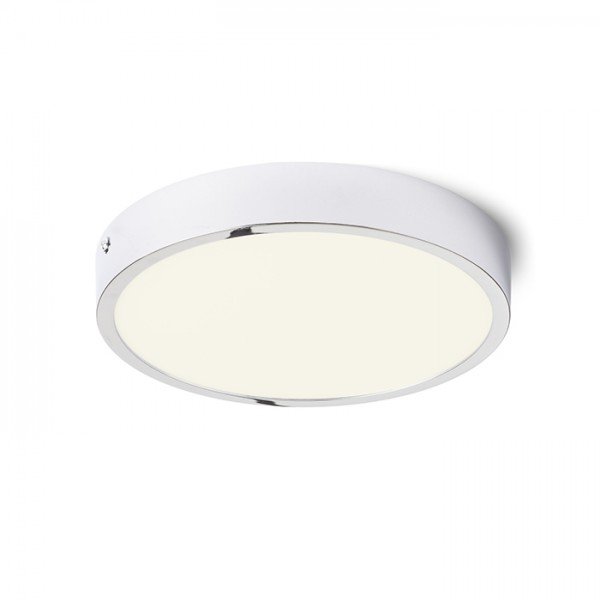 HUE R 22 stropní chrom 230V LED 24W 3000K - RED - DESIGN RENDL