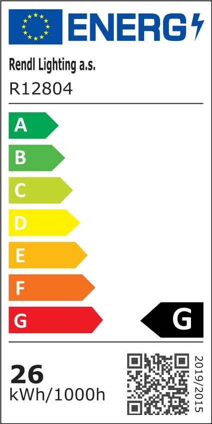 HUE R 22 stropní dekor buk 230V LED 24W 3000K - RED - DESIGN RENDL