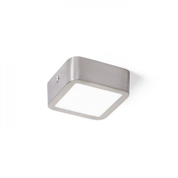 HUE SQ 9 stropní matný nikl 230V LED 6W 3000K - RED - DESIGN RENDL