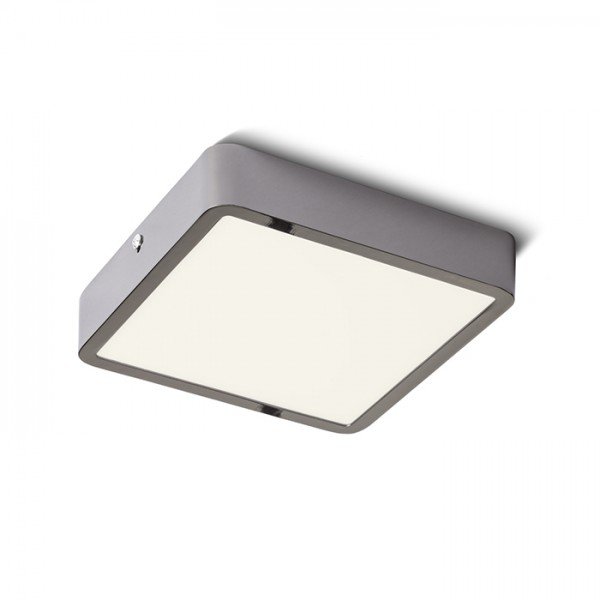 HUE SQ 17 stropní černý chrom 230V LED 18W 3000K - RED - DESIGN RENDL