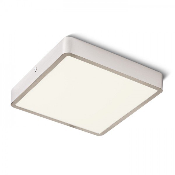 HUE SQ 22 stropní matný nikl 230V LED 24W 3000K - RED - DESIGN RENDL
