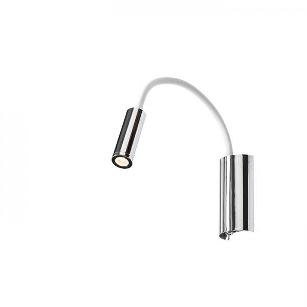 SHOW nástěnná bílá chrom 230V LED 3W  3000K - RED - DESIGN RENDL