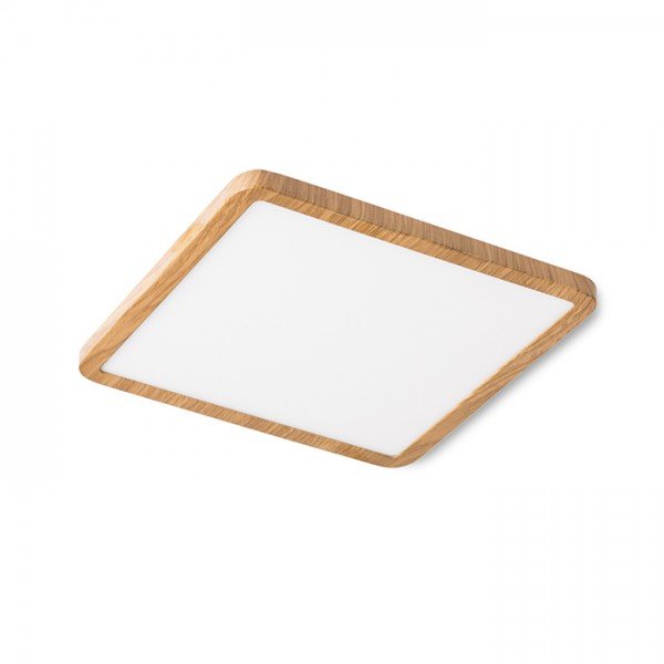 HUE SQ 17 DIMM zápustná dekor buk 230V LED 18W 3000K - RED - DESIGN RENDL