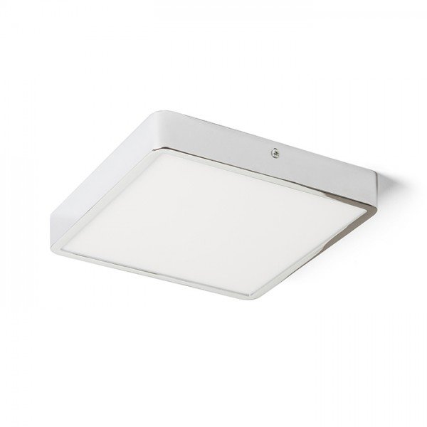 HUE SQ 22 DIMM stropní chrom 230V LED 24W 3000K - RED - DESIGN RENDL