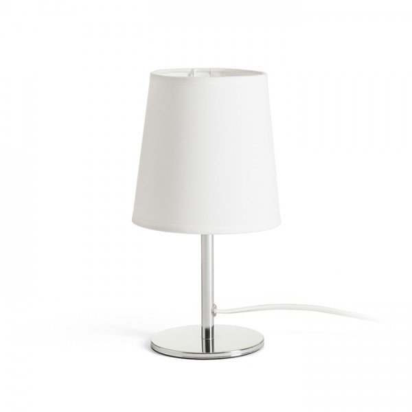 MINNIE stolní bílá chrom 230V E14 15W - RED - DESIGN RENDL