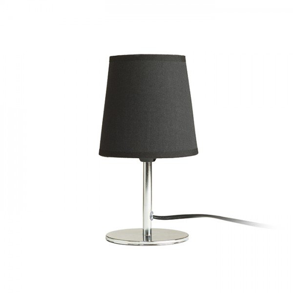 MINNIE stolní černá chrom 230V E14 15W - RED - DESIGN RENDL