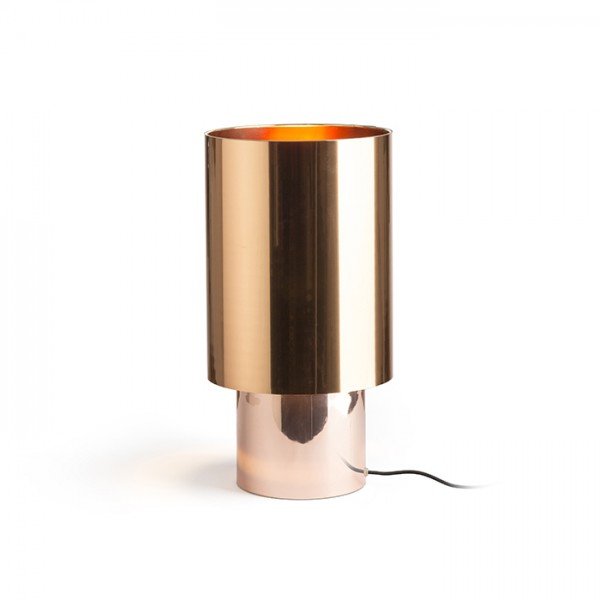 AMERICANO stolní měděná fólie měď 230V E27 28W - RED - DESIGN RENDL