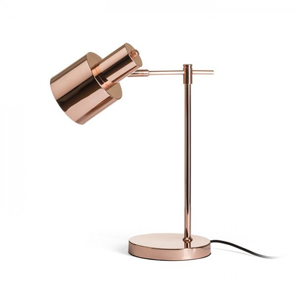 GUACHE stolní měď 230V E27 11W - RED - DESIGN RENDL