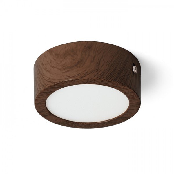 HUE R 9 stropní dekor tmavý ořech 230V LED 8W 3000K - RED - DESIGN RENDL