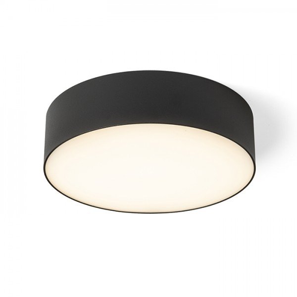 LARISA R 22 stropní černá 230V LED 20W 3000K - RED - DESIGN RENDL