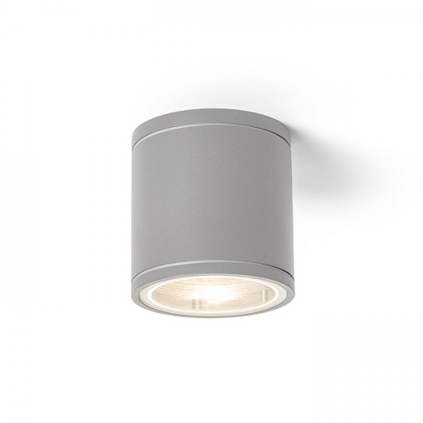 LIZZI stropní stříbrnošedá 230V GU10 35W IP54 - RED - DESIGN RENDL