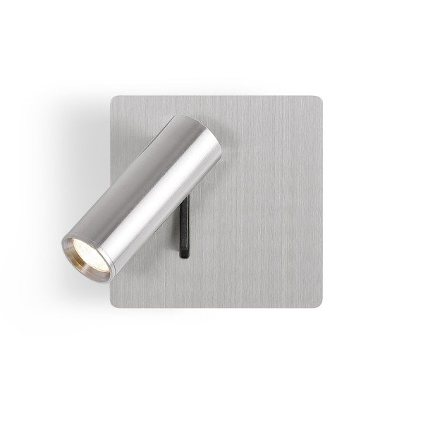 MIG nástěnná matný nikl 230V LED 3W 30° 3000K - RED - DESIGN RENDL