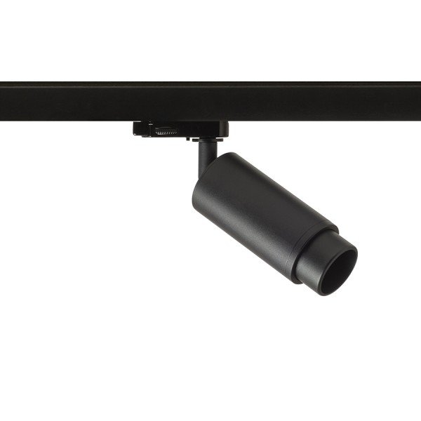 OPTIMUS pro tříokr. lištu černá 230V LED GU10 9W 10 50° - RED - DESIGN RENDL