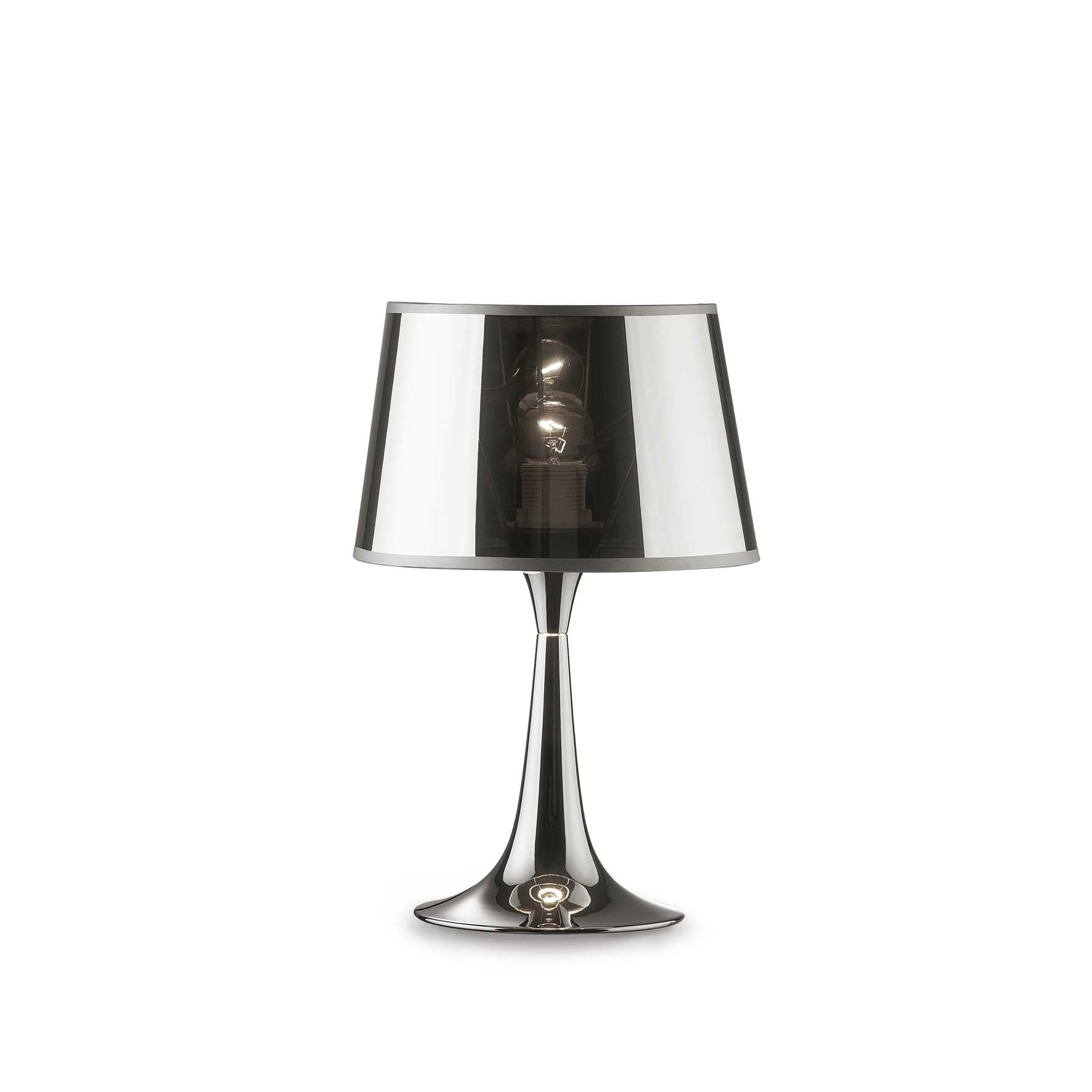 Ideal Lux Stolní lampa LONDON TL1 SMALL CROMO