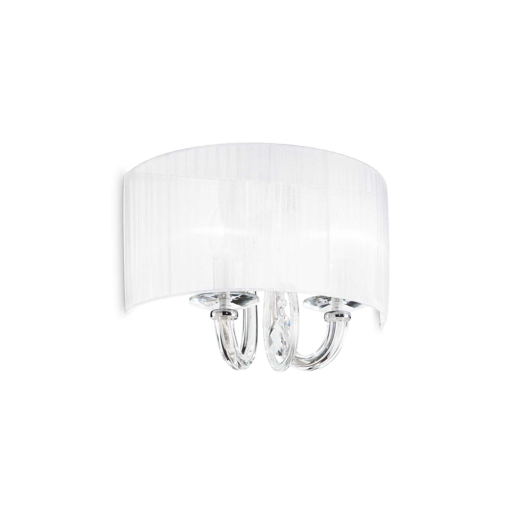 Ideal Lux Nástěnné svítidlo SWAN AP2 BIANCO