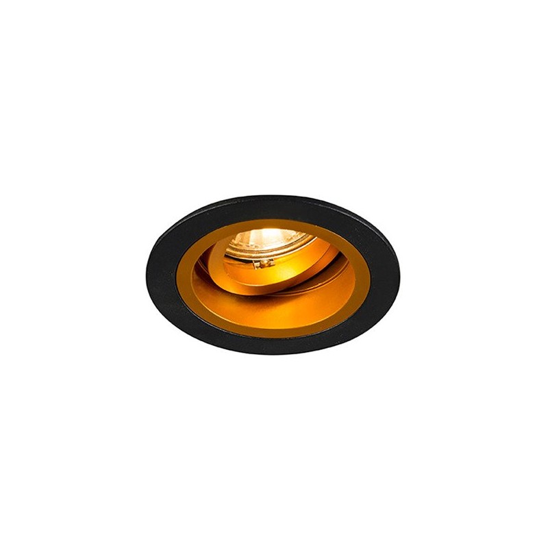 LED zápustné svítidlo Chuck DL 92702 černozlaté Zuma Line