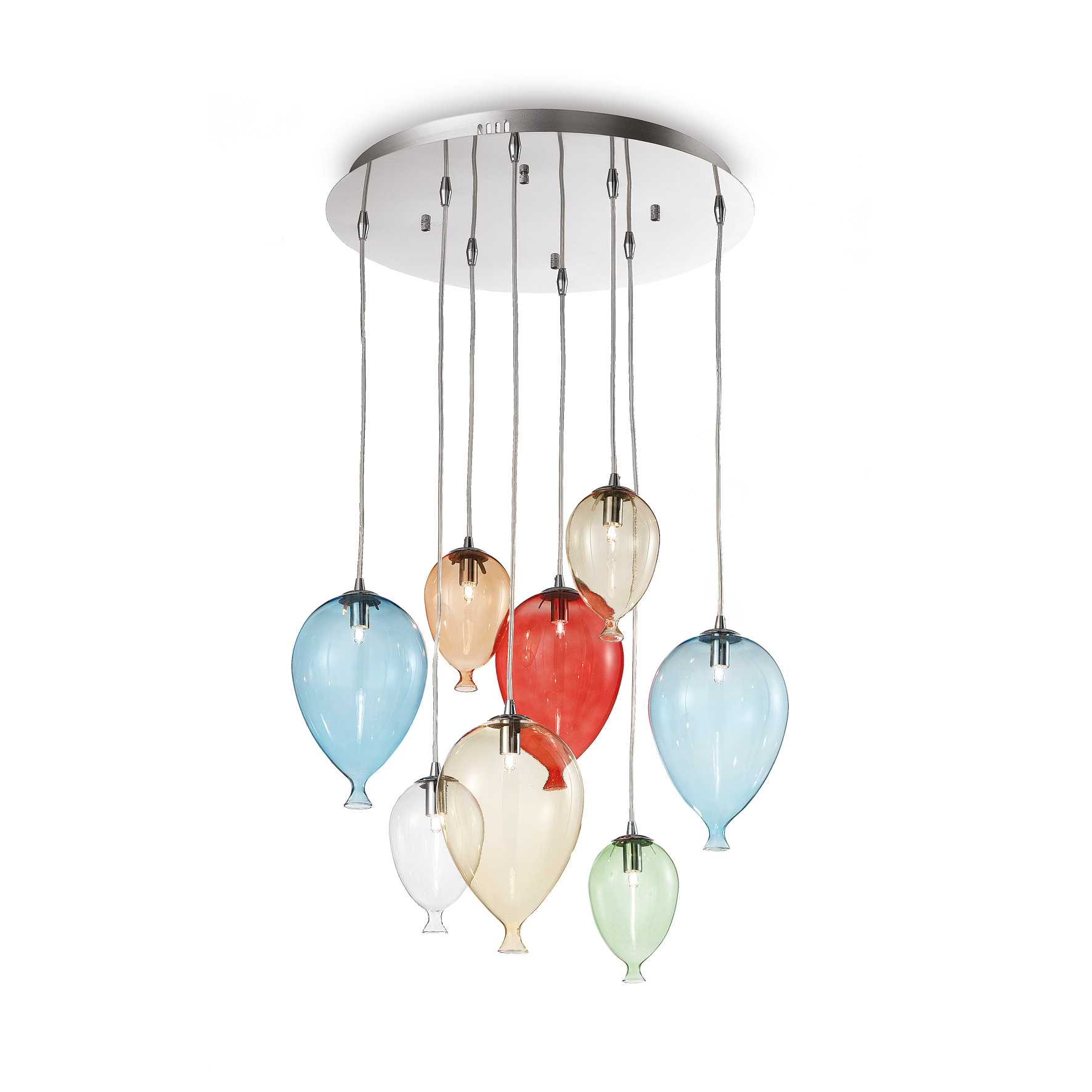 Ideal Lux Závěsné svítidlo CLOWN SP8 COLOR