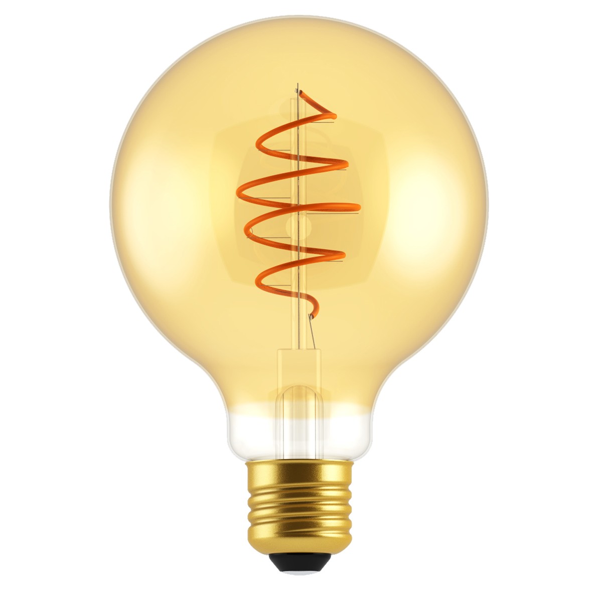 Levně Nordlux LED žárovka Spiral Deco Globe 5W E27 2000K