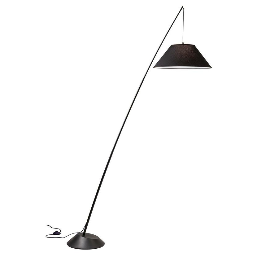 Redo Stojací lampa Fisher Barva: Černá