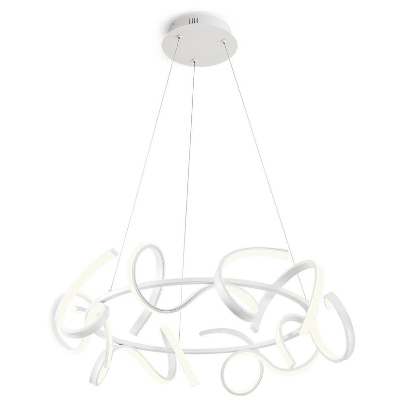 Redo Závěsné kruhové LED svítidlo Godart