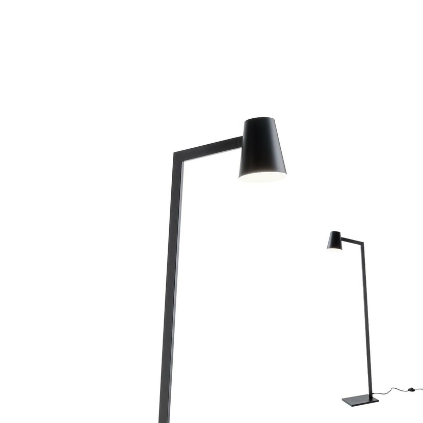 Redo Stojací lampa Mingo Barva: Černá